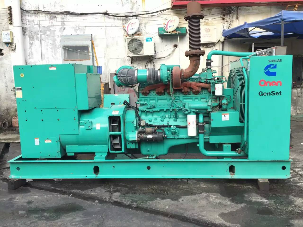 巴楚租赁发电机-柴油发电机不正常冒烟的原因